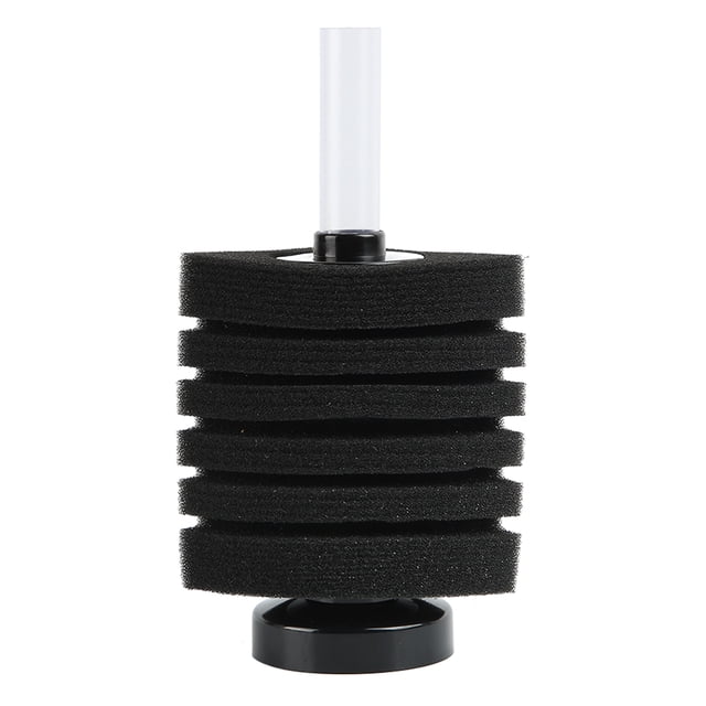 Corner Sponge Filter, Bio Sponge Dual Filtration Easy To Install Lightweight Aquarium Corner Sponge Filter High Oxygen Solubility For Ornamental Fish For Fry