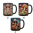 thumbnail image 3 of 2024 NY Magic Mushrooms Mug Keramisk Kaffekopp Tekopp med 3D Magic Mushrooms Muggar, 3 of 5