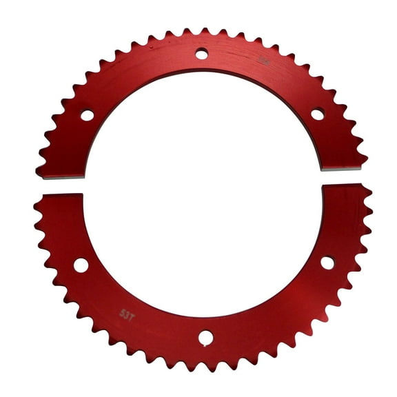 Pit Parts Split Sprocket - 53 Tooth - 35 Chain
