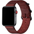 thumbnail image 1 of Vintage Leather Bands Compatible with Apple Watch Band 38mm 40mm 41mm 42mm 44mm 45mm,Genuine Leather Retro Strap Compatible for Men Women iWatch SE Series 7/6/5/4/3/2/1, 1 of 5