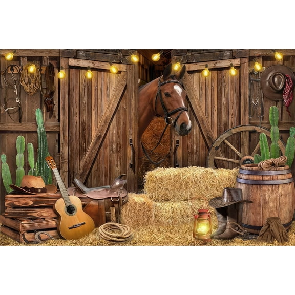 Backdrop Happy Birthday Party Banner Children's Photography