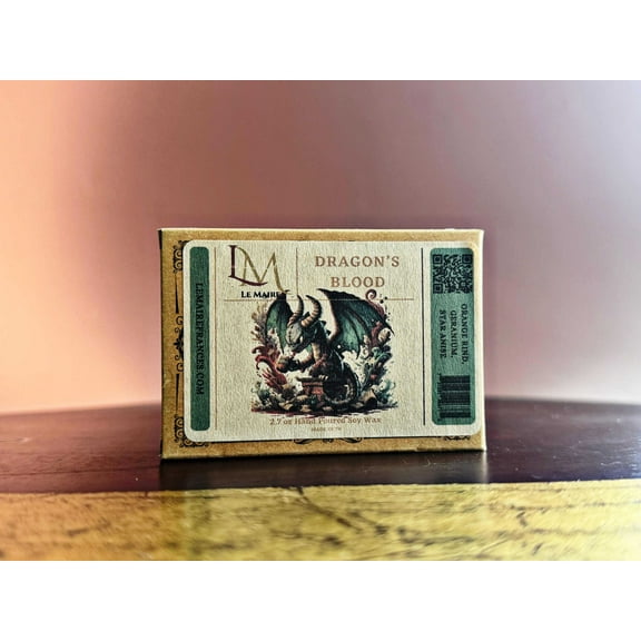 Soy Wax Melt: Dragon’s Blood | Spiced Floral Aroma | Le Maire