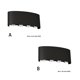 thumbnail image 2 of Toystoory Luz de pared portátil elegante reemplazo LED impermeable interior exterior hogar Hotel pasillo jardín lámpara de pasillo herramienta de Iluminación y accesorios Blanco 6000K Toystoory HA070947-02B, 2 of 6