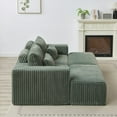 thumbnail image 2 of 87" Oversized Cloud Plush Sectional Lounge Chaise,No Assembly Needed, 2 of 11