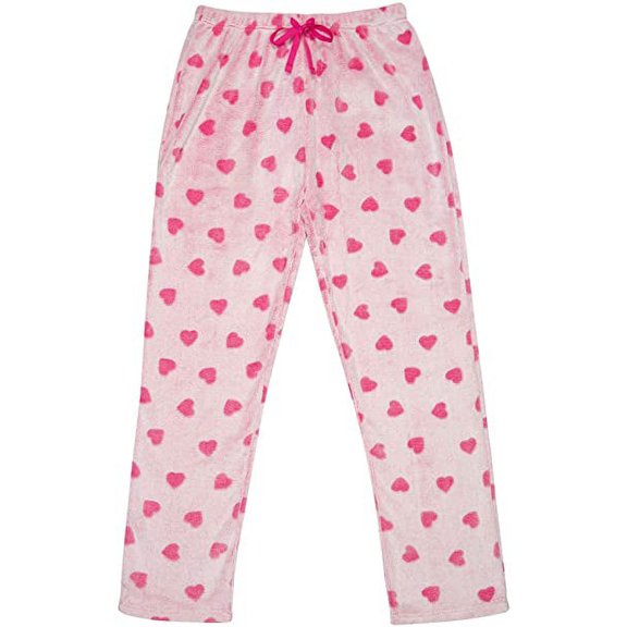 North 15 Women's Cozy Burnout Flannel Pajama Pants-L1340-Design4-L