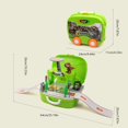 thumbnail image 4 of Storage Car Storage School Bag Storage Car Dinosaur Animal Car Deformation, 4 of 5