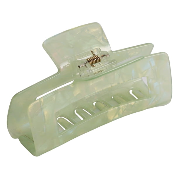 Garras de cabello Unique Bargains, pinzas de cabello francesas, pinzas de cabello de tortuga, grandes pinzas de cabello, horquillas para mujeres, verdes