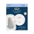thumbnail image 4 of HALO SleepSack Swaddle, 100% Cotton, Sunshine Rainbows, Newborn Girls, 0-3 Months, 4 of 4