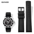 thumbnail image 4 of Correas de reloj para Seiko Breitling Wanguo, correa de reloj de caucho con flúor, correa de reloj impermeable para hombres, accesorios para mujeres, 4 of 5