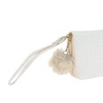 thumbnail image 5 of Unique Bargains 1 Pc Coin Purse Wallet Portable Double Zipspers Coin Purse Pouch White, 5 of 5