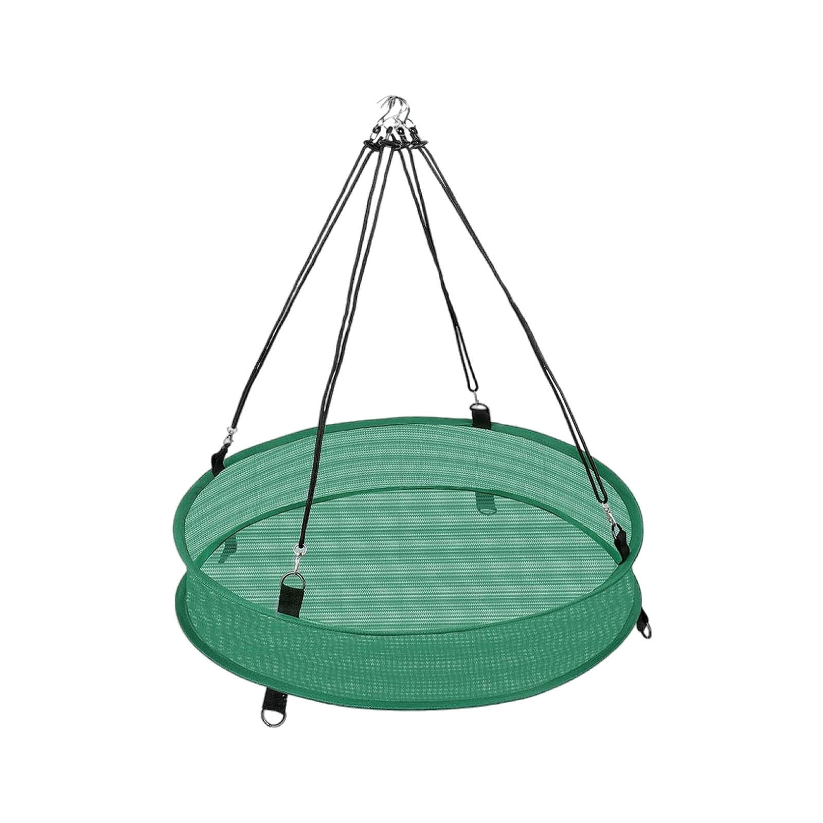 Bothyi Hanging Hoop Birdseed Hoop for Yard Pole Mounted Bird Feeder Garden
