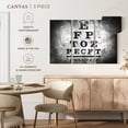 thumbnail image 5 of Elephant Stock Optometry Test Wall Art - Horizontal Multi Panel Canvas - Living Room Wall Decor - Profession Multi Panel - White And Gray Decor - 57" x 36", 5 of 8