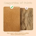 thumbnail image 3 of MorisMos 31.5'' Giant Highland Cow Stuffed Animal Cattle Plush Pillow, 3 of 8