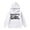 White, variant on Cute Hoodies for Girl Daddy's Girl Long Sleeve Graphic Hooded Sweatshirt with Pockets Casual Pullover Tops
