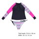 thumbnail image 2 of 1 juego de traje de baño, traje de baño dividido, encantador traje de baño de manga larga para mujer HOMEMAXS MX10971396, 2 of 6