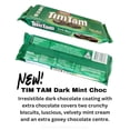 thumbnail image 2 of Tim Tam Dark MINT Cookies (Value Pack Of 8 x 165g EA) Australian Chocolate Cookie Biscuits, Aussie Made & Loved ... Creamy Goodness (Made in Australia), 2 of 3