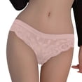 thumbnail image 1 of B91xZ Culottes Bikini pour Femmes en Coton-Mesh Respirant, Rose TG, 1 of 4
