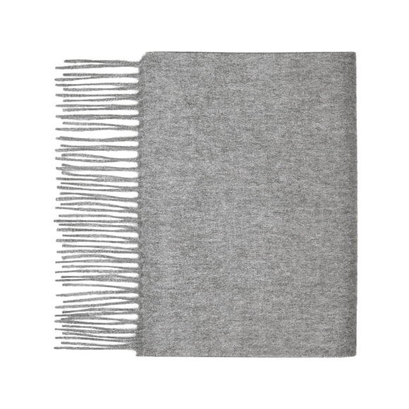 Bufanda Lona Scott de cachemira gris 174 x 28 cm