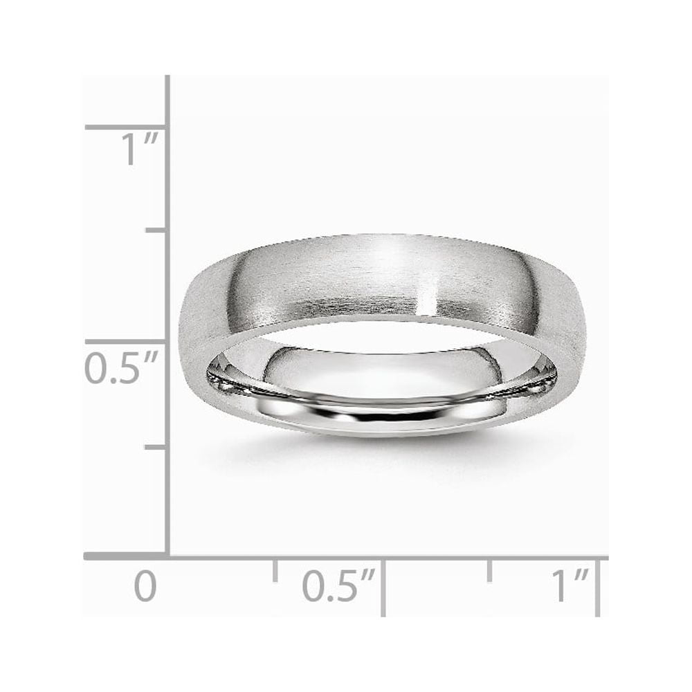 Primal Steel Cobalt Satin 5mm Band