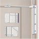 thumbnail image 4 of Spring door closer, aluminum alloy spring door closer, adjustable silver spring door closer, aluminum alloy doors, 4 of 5