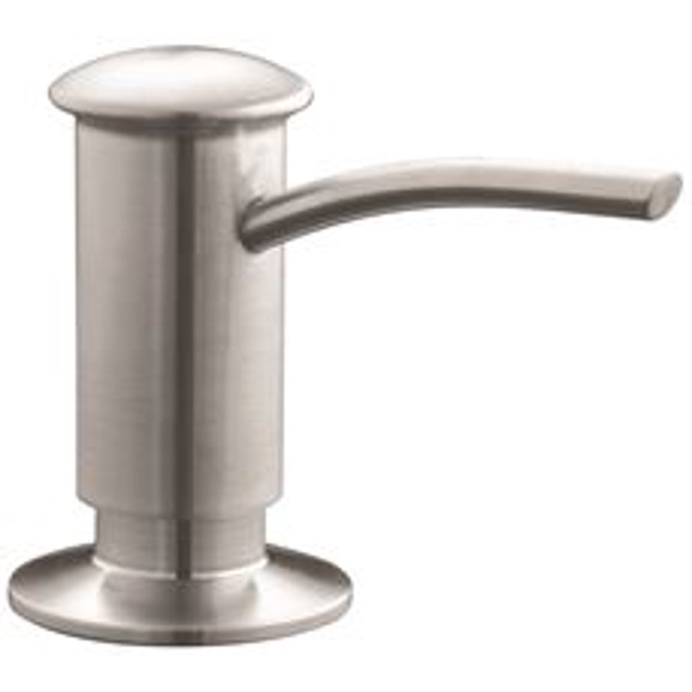 Kohler Contemporary Design Soap Or Lotion Dispenser, Vibrant Stainless