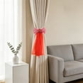 thumbnail image 4 of PONPRNGY 1 Pack Bow Curtain Tiebacks Clip Aesthetic Tie Backs for Curtains, Home Decor Living Room Curtain Decoration Clip, 4 of 6