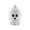 B, variant on Clearance! Zguuel Ceramic Ghost Night Light, LED Glowing Ghost Figurine, Halloween Tabletop Lamp, Spooky Ghost Ornament with Light for Shelf Mantel Desk