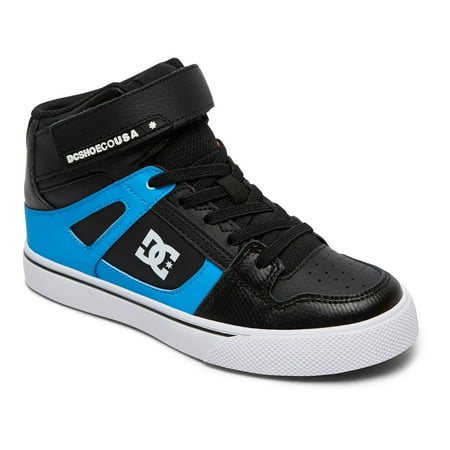 DC Pure Ht Se Ev Boys Shoes ADBS300325-XKRB: BLACK/RED/BLUE - Size