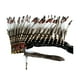 thumbnail image 2 of Diadema con plumas artificiales para espectáculos, fiestas, Halloween, festivales y carnavales., 2 of 10