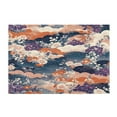 thumbnail image 5 of Ryvnso Flower Pattern Bathroom Shaggy Rugs Toilet U Shape Mat Soft Contour Rug 20"x24", 5 of 9