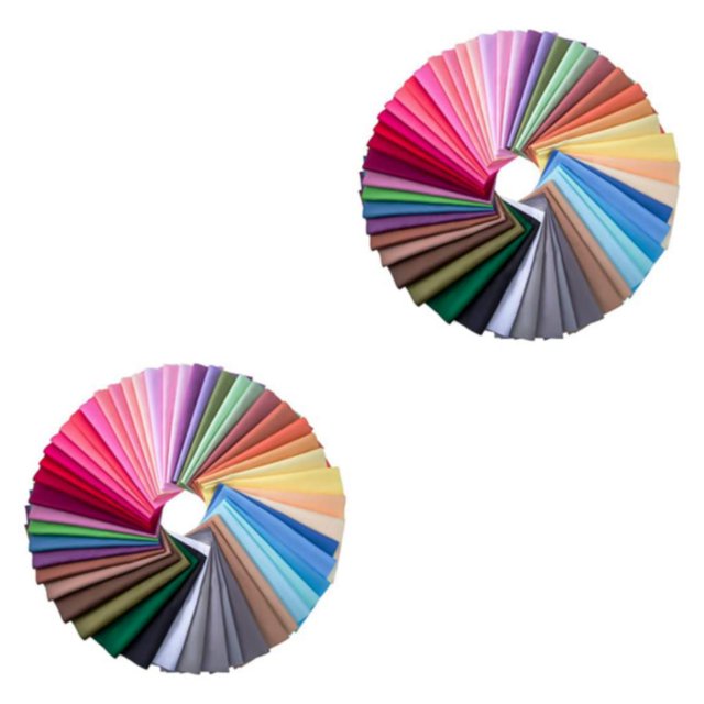 maskred 50pcs Cloth Bundle Sewing Quilting Craft Patchworks Multi-colors And Easy To Work With Wide Range 2Set