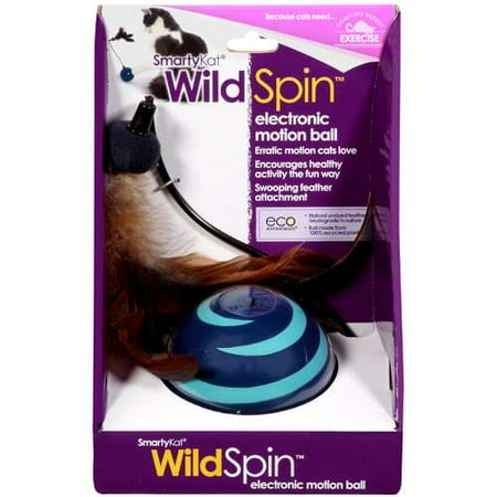 Smartykat: Wild Spin Electronic Motion Cat Ball, 1 ct