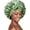 Sage, XL, variant on Silky Satin Tie Bonnet – Adjustable Tie & Elastic for Secure Fit, Maintains & Protects Hair, Anti Breakage (Mocha, XL)