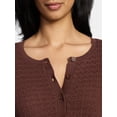 thumbnail image 5 of Madden NYC Women's Cotton Crochet Sweater Cardigan, Sizes XXS-XXL, 5 of 6