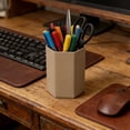 thumbnail image 2 of Leodye 1PCS Desktop Pen Holder office Organizer Multifunctional Storage Box for Students Stationery Pens and office Supplies -3.94*3.15*3.15 in, 2 of 6