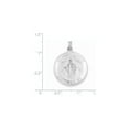 thumbnail image 3 of FB Jewels 14k White Gold Saint Jude Medal Pendant, 3 of 4