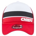 thumbnail image 2 of Youth New Era Red Kansas City Chiefs Sport Night Color Block 9FORTY A-Frame Trucker Adjustable Hat, 2 of 5