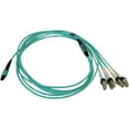 thumbnail image 2 of Tripp Lite N844X-05M-8L-P Fiber Optic Duplex Trunk Network Cable, Aqua Jacket, Beige Connector, Black Connector, 2 of 5