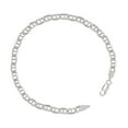 thumbnail image 3 of Sterling Silver Solid Classic Mariner Chain Silver 100 4mm-18, 3 of 3