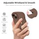 thumbnail image 2 of Funda para teléfono celular GUAGUA iPhone 13 6.1 pulgadas, diseño de ondas marrones, 2 of 8