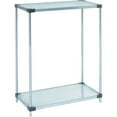 thumbnail image 3 of Nexel Galvanized Steel, 2 Tier, Solid Shelving Starter Unit, 42"Wx18"Dx34"H, 3 of 4