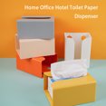 thumbnail image 2 of fastboy Home Toilet Paper Dispenser Living Room Papers Tissues Holder Napkin Rack Orange 1Set, 2 of 6
