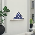 thumbnail image 4 of Emma + Oliver Rustic Whitewashed Wood Military Flag Shadow Box for 9.5' x 5' American Veteran Burial Flag - Wall Mount or Freestanding, 4 of 13