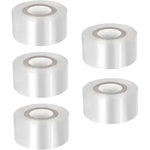 Grafting Tape Plant Repair Budding Tape Garden Nursery Moisture Barrier Stretchable Film for Fruit, Floral and Tree, 1.2", 492ft, 5 Pack
