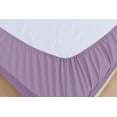 thumbnail image 3 of Dream Sleep Rayon Made from Bamboo Bed Sheets Set-Ultra Soft Sheets-Deep Pockets 16"-Wrinkle Resistant-3 Pieces,Twin Xl Lavender, 3 of 3