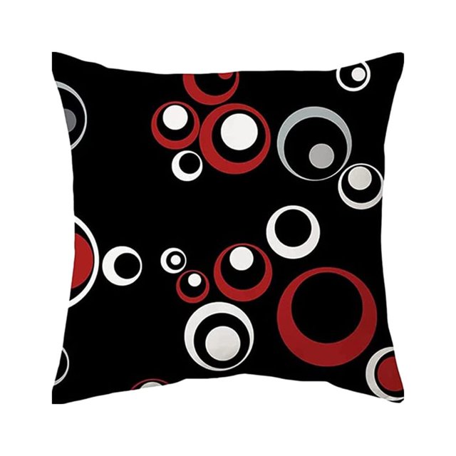 ZheElen Taie d'Oreiller Résistante aux Rides en Polyester pour Canapé Housse de Coussin Décorative Durable et Facile d'Entretien W0081-26