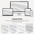 thumbnail image 4 of 100% Blackout Curtains for Bedroom,Set of 2 Panels,72inch Length Faux Linen Thermal Insulated Back Tab Drapes with Room Darkening,50"Wx72"L,Bright White, 4 of 7
