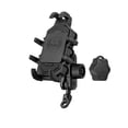 thumbnail image 1 of Motorcycle Rearview Mirror Phone Holder - Aluminum Alloy & PC Construction, Octagonal Surround Design with Anti-Shake Function, Includes Anti-Theft Knob, L-Shaped Wrench, and Standard Wrench - Black, 1 of 6