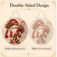 thumbnail image 5 of DIY Christmas Wreath Ornament Kit, Pre-Sorted Festive Beads for Bow Candy Cane Gingerbread Design, Relaxing Seasonal DIY Craft, 5 of 7