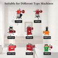 thumbnail image 5 of Drainage Cleaner Combination Cutter Head Set Automatic Head Locking Head Suitable for Pipe Dredging, 5 of 5